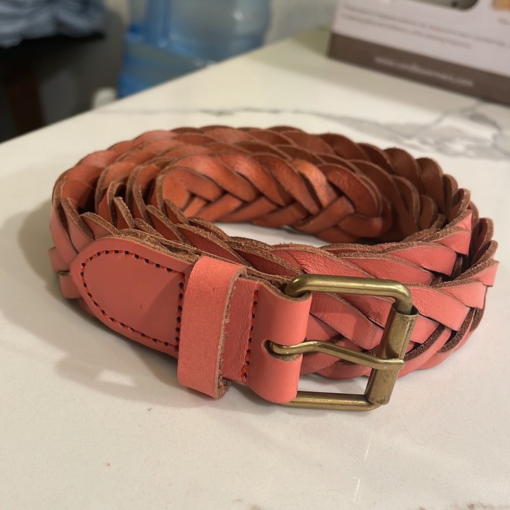 J. Crew Braided Leather Belt